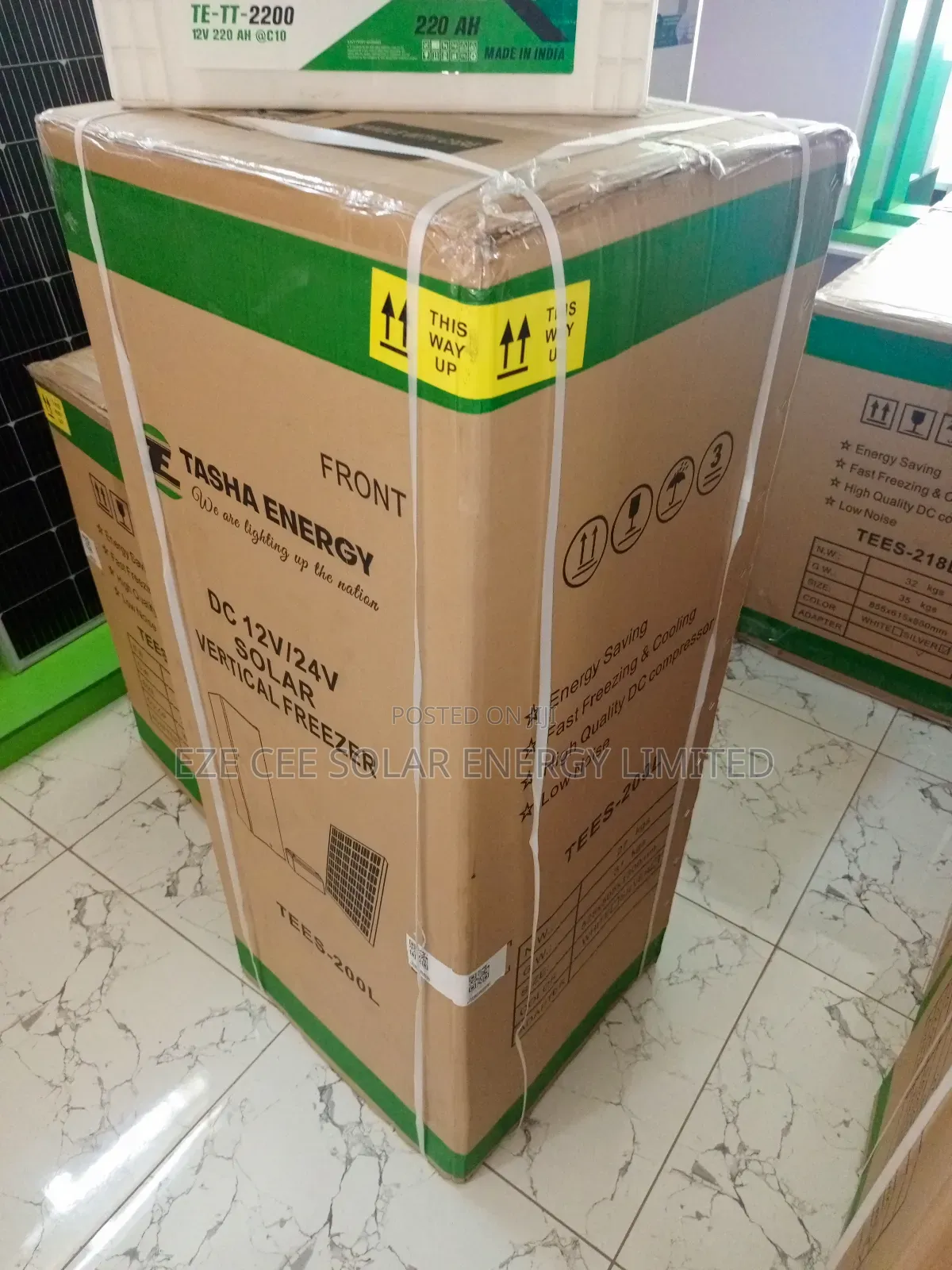 200l Solar Standing Freezer