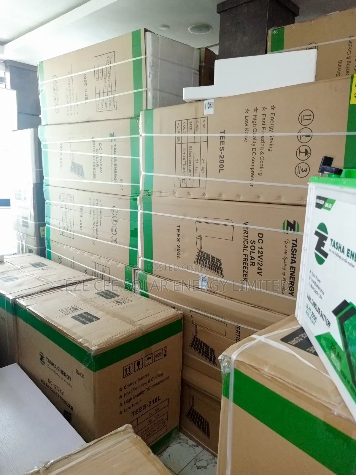 168l Solar Freezer