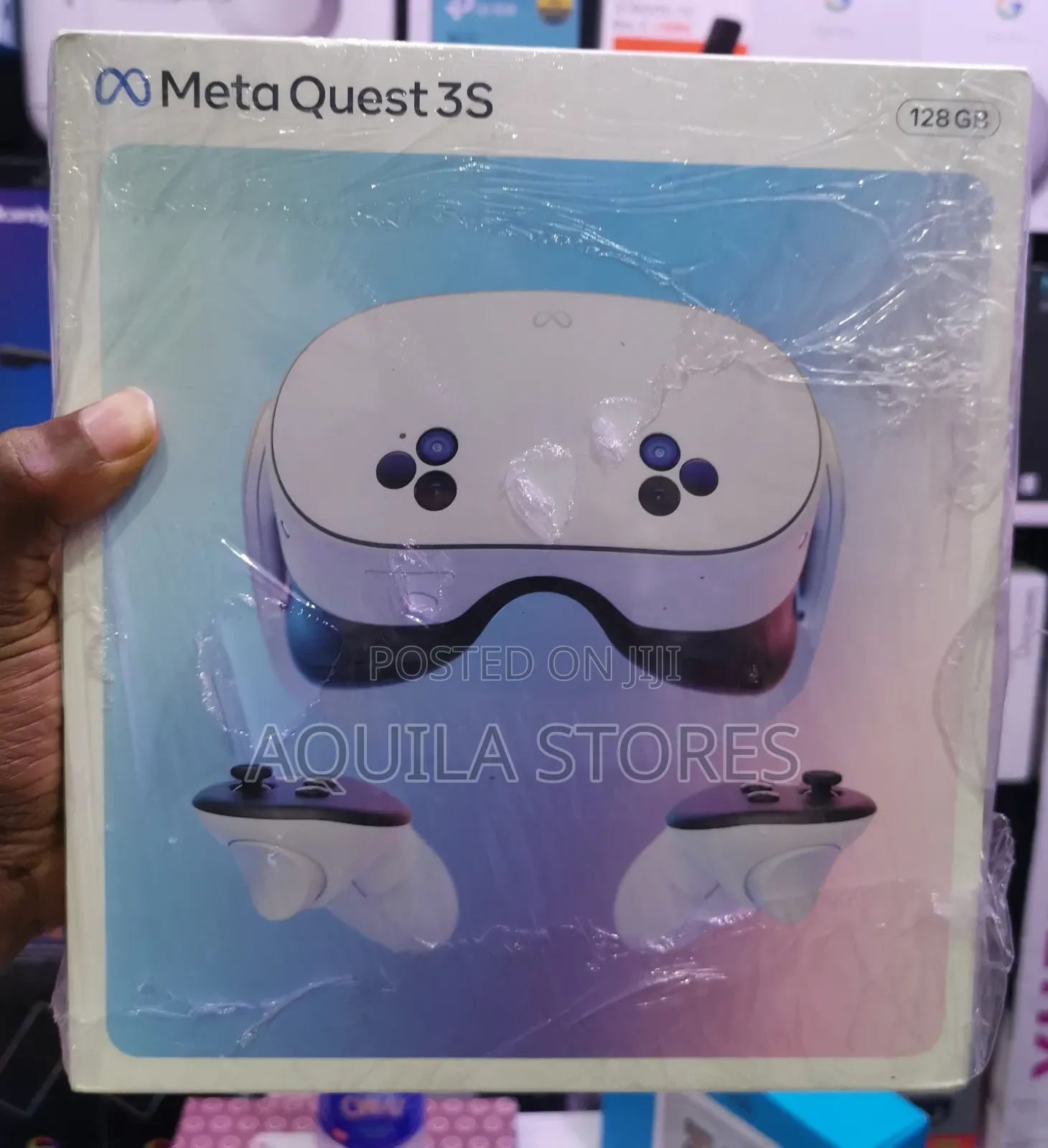 Meta Quest 3s Virtual Reality Headset With 128gb - Aquila Stores Price ...