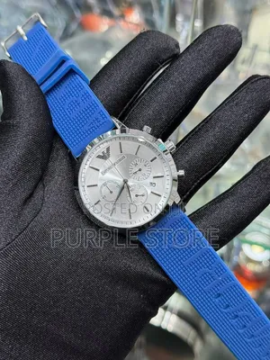 Emporio Armani Active Chronograph Rubber Strap