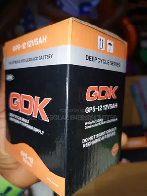 12v 5ah Gel Battery