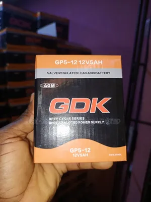 12v 5ah Gel Battery
