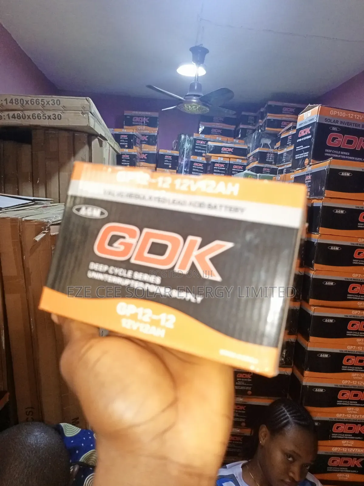 12 V 12ah Gel Battery