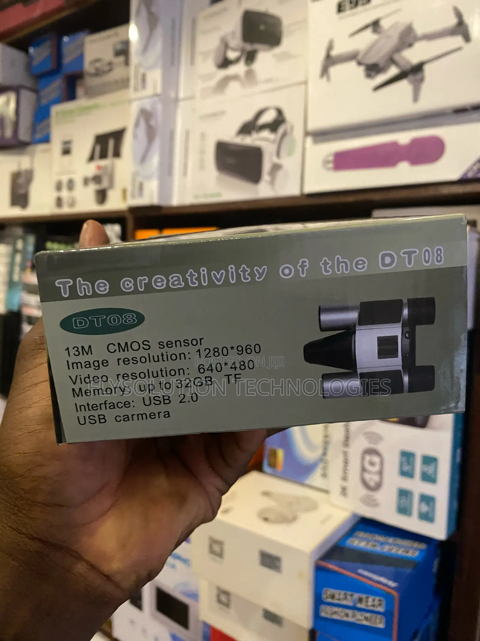 Digital Camera Binoculars - Dt08 10x25
