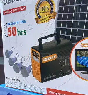 Yobolife Portable Solar Power Station With Bluetooth