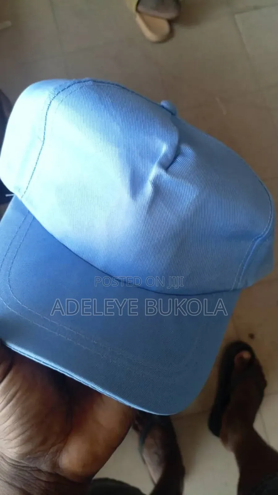 Polyester Plain Face Cap