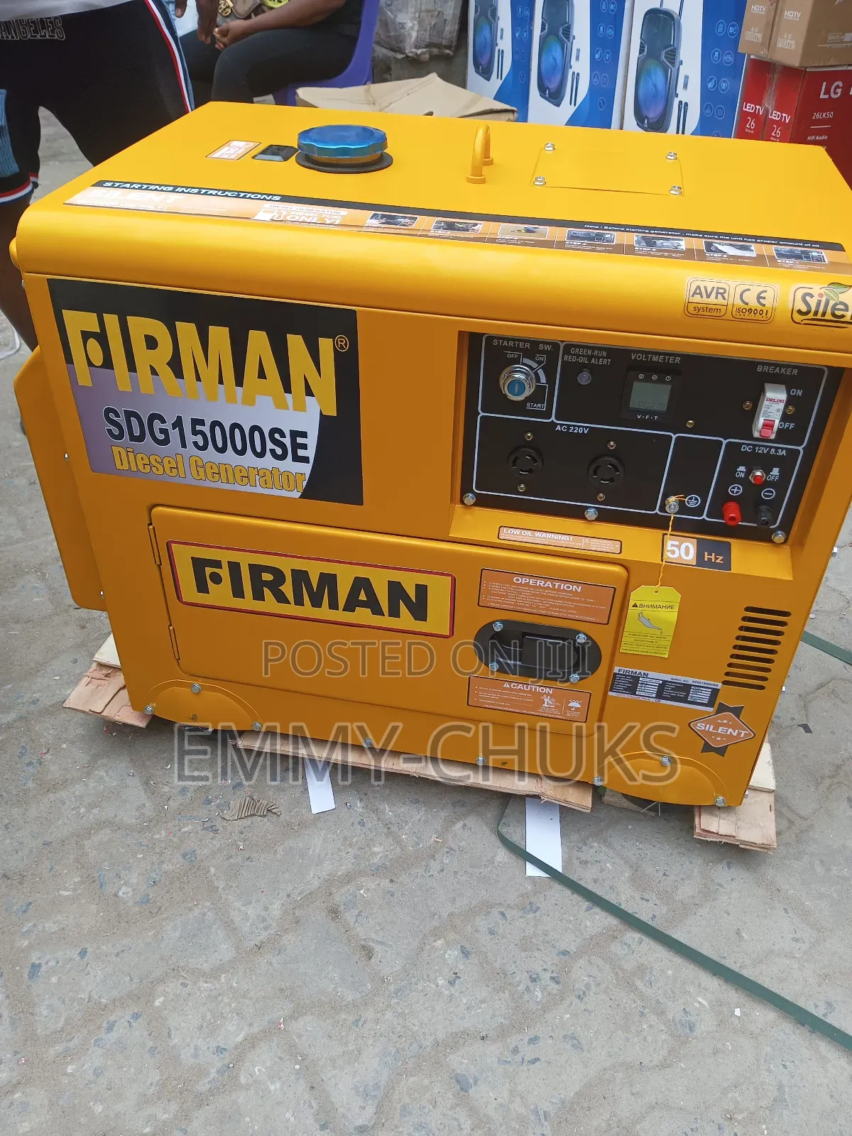 Powerful Firman Generator 10kva Copper Coil