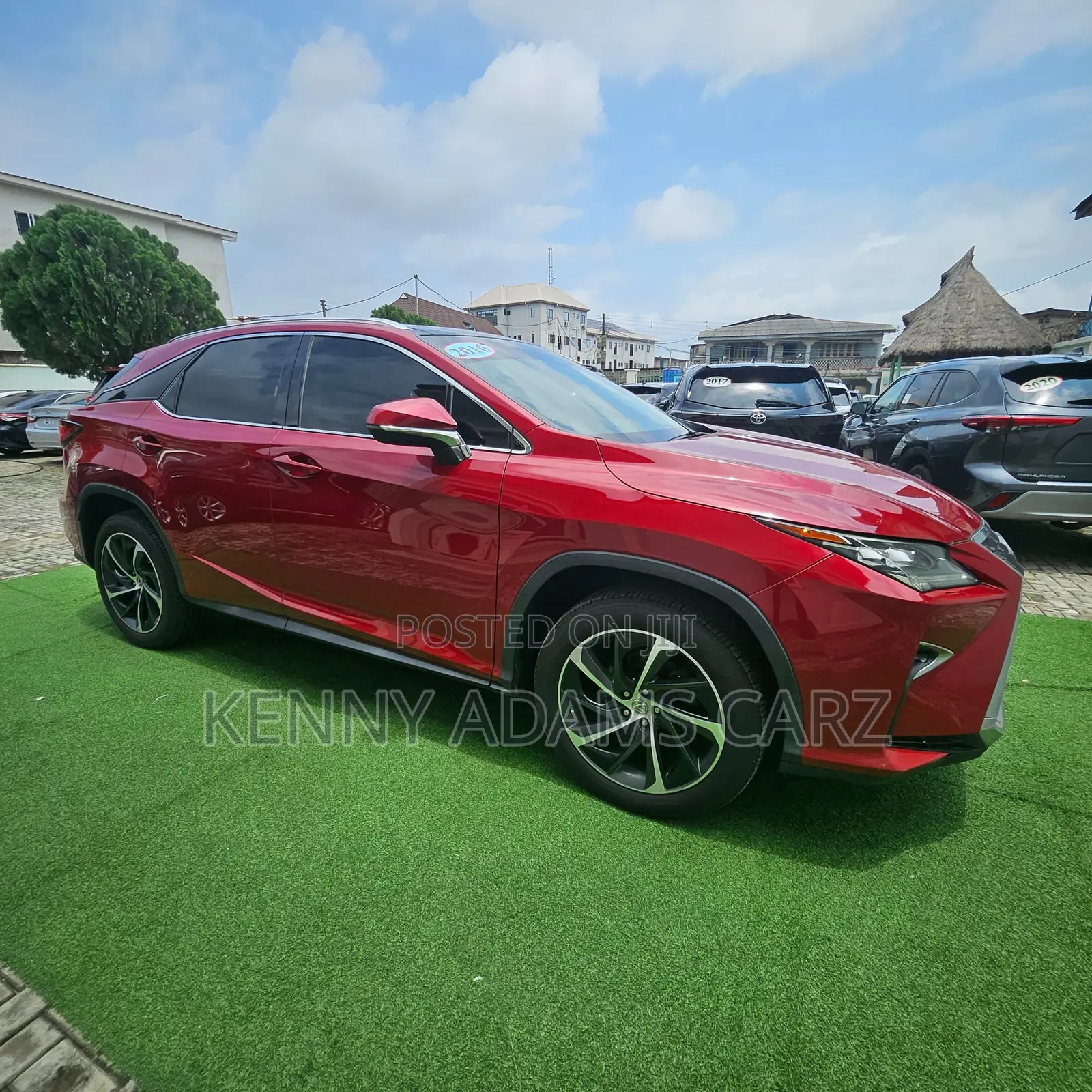 Lexus RX 350 AWD 2016 Red