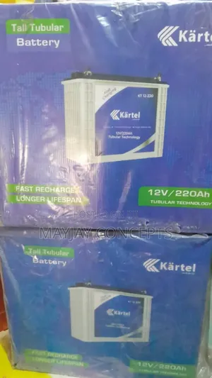 Kartel 12/220ah Tubular Battery-Fast Recharge●Longer Lifespan