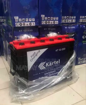 Kartel 12/220ah Tubular Battery-Fast Recharge●Longer Lifespan