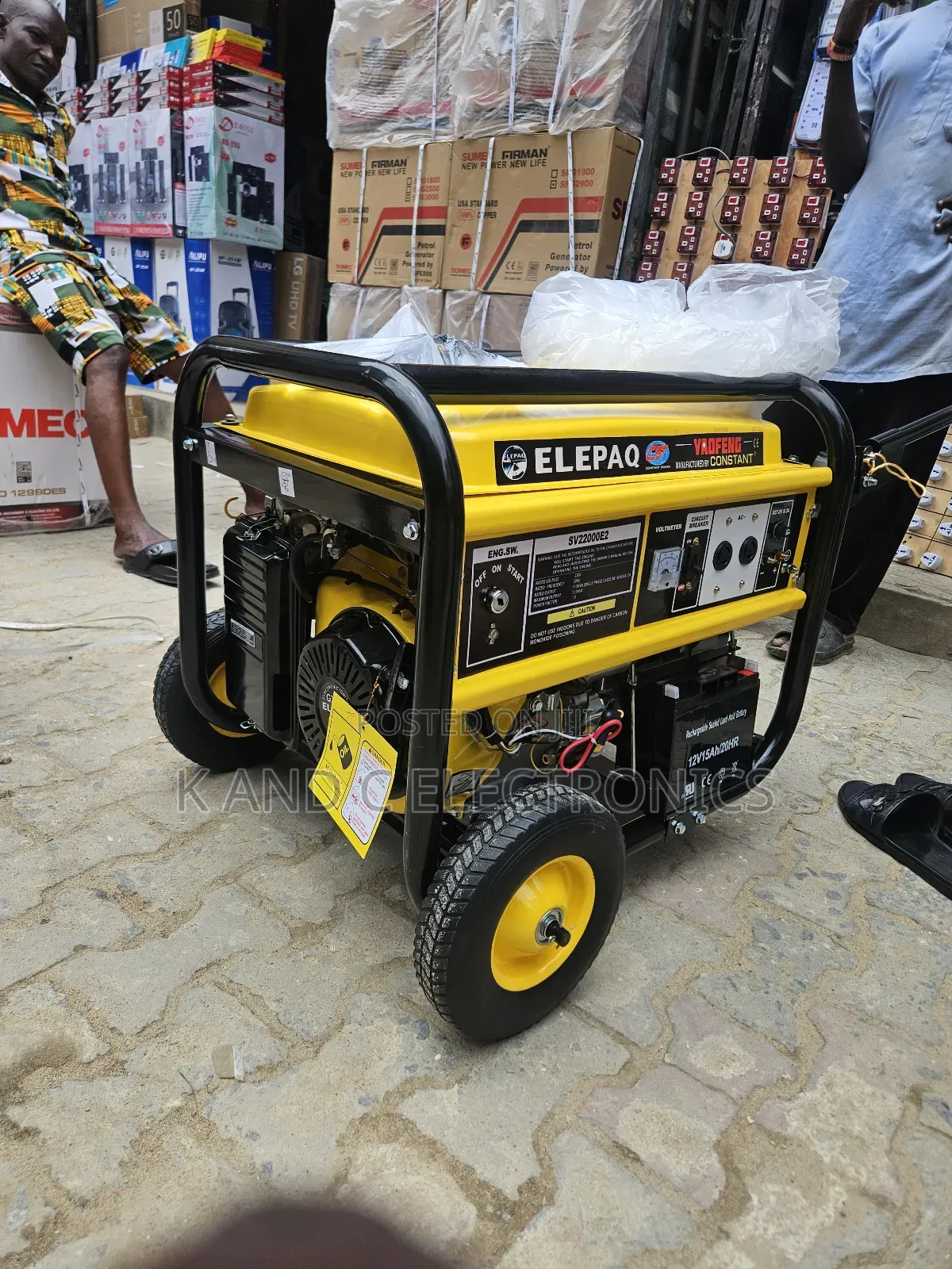 Elepaq 10kva Petorl Generator