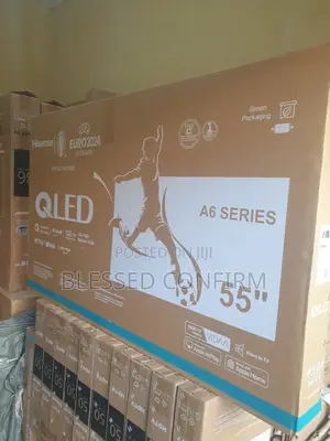 Original Hisence 55" Inches Qled Smart Tv