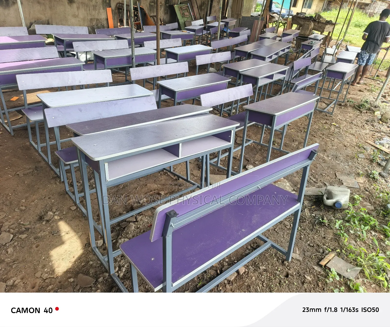 Double Table and Seat Jointed