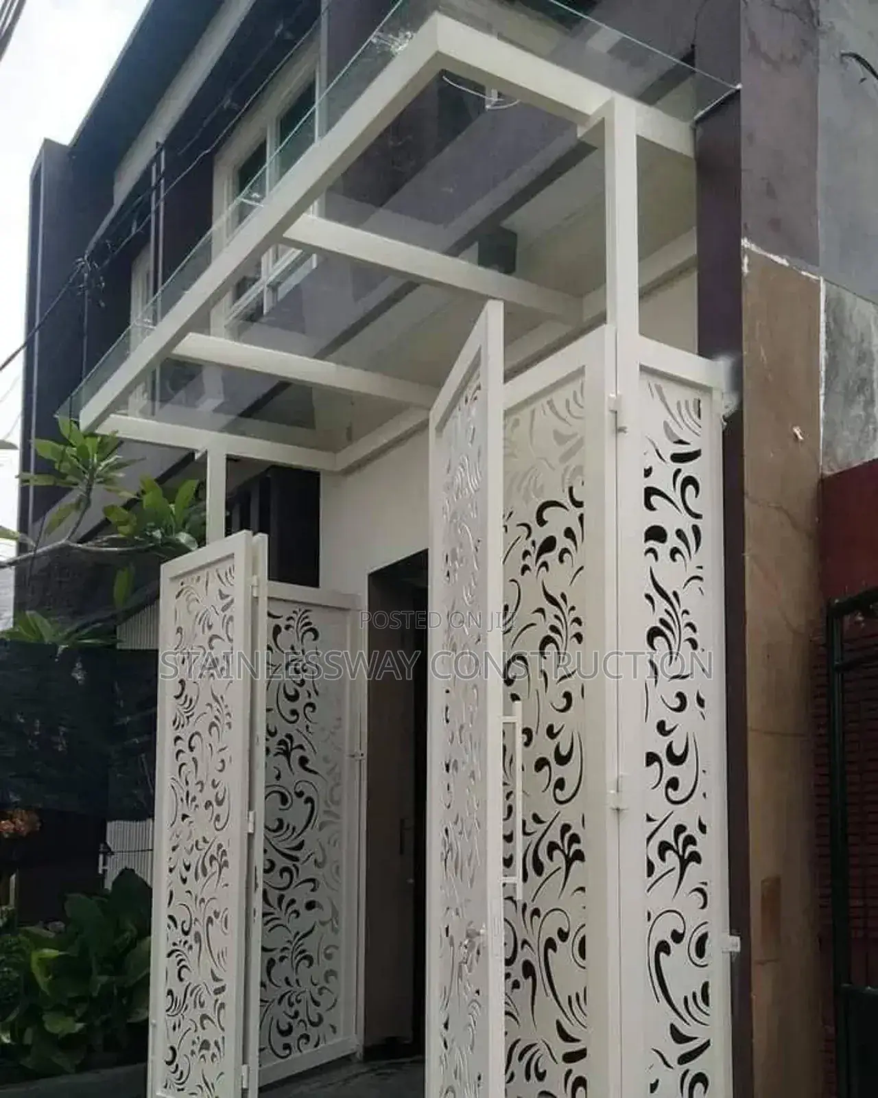 Lasercut Door Design