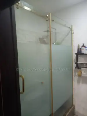 Glass/Shower/Cubicle/Gold