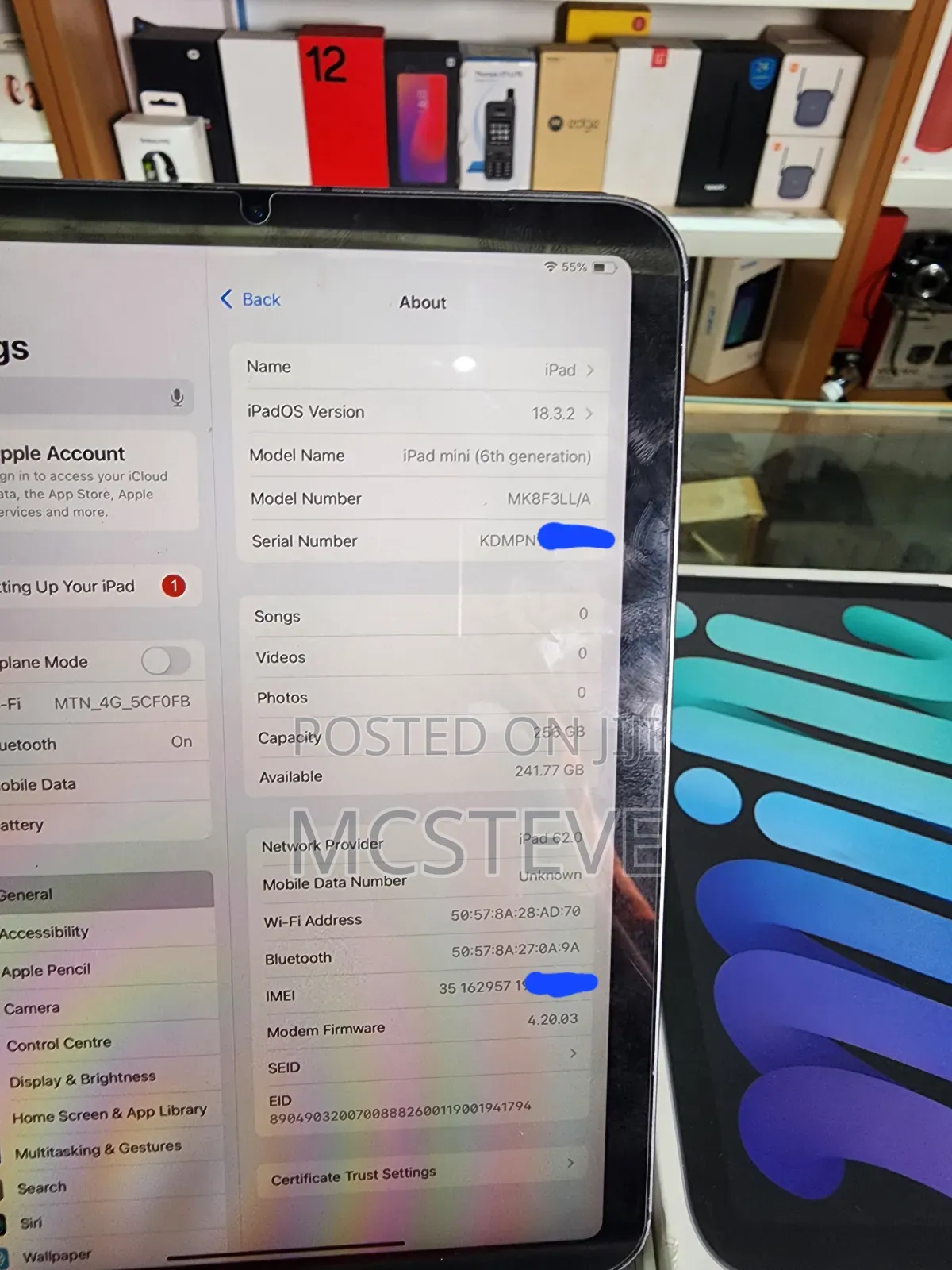 Apple iPad mini (2021) 256 GB Gray