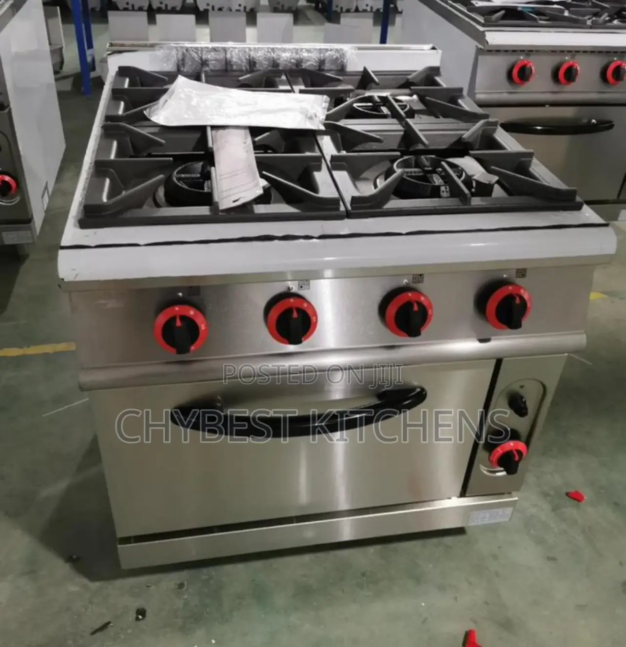 4burner Gas Range With Oven
