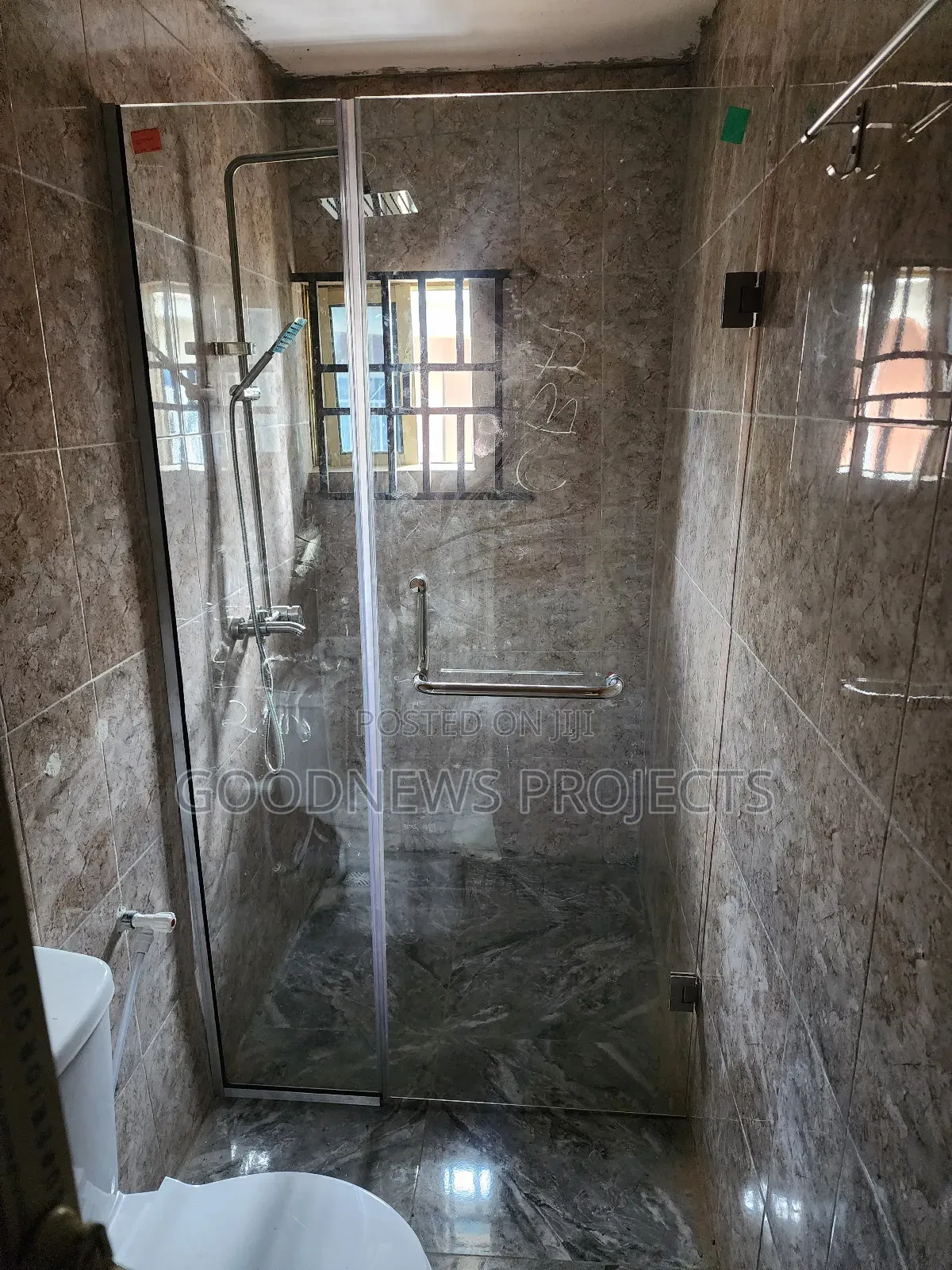 Frameless Plain Shower Glass