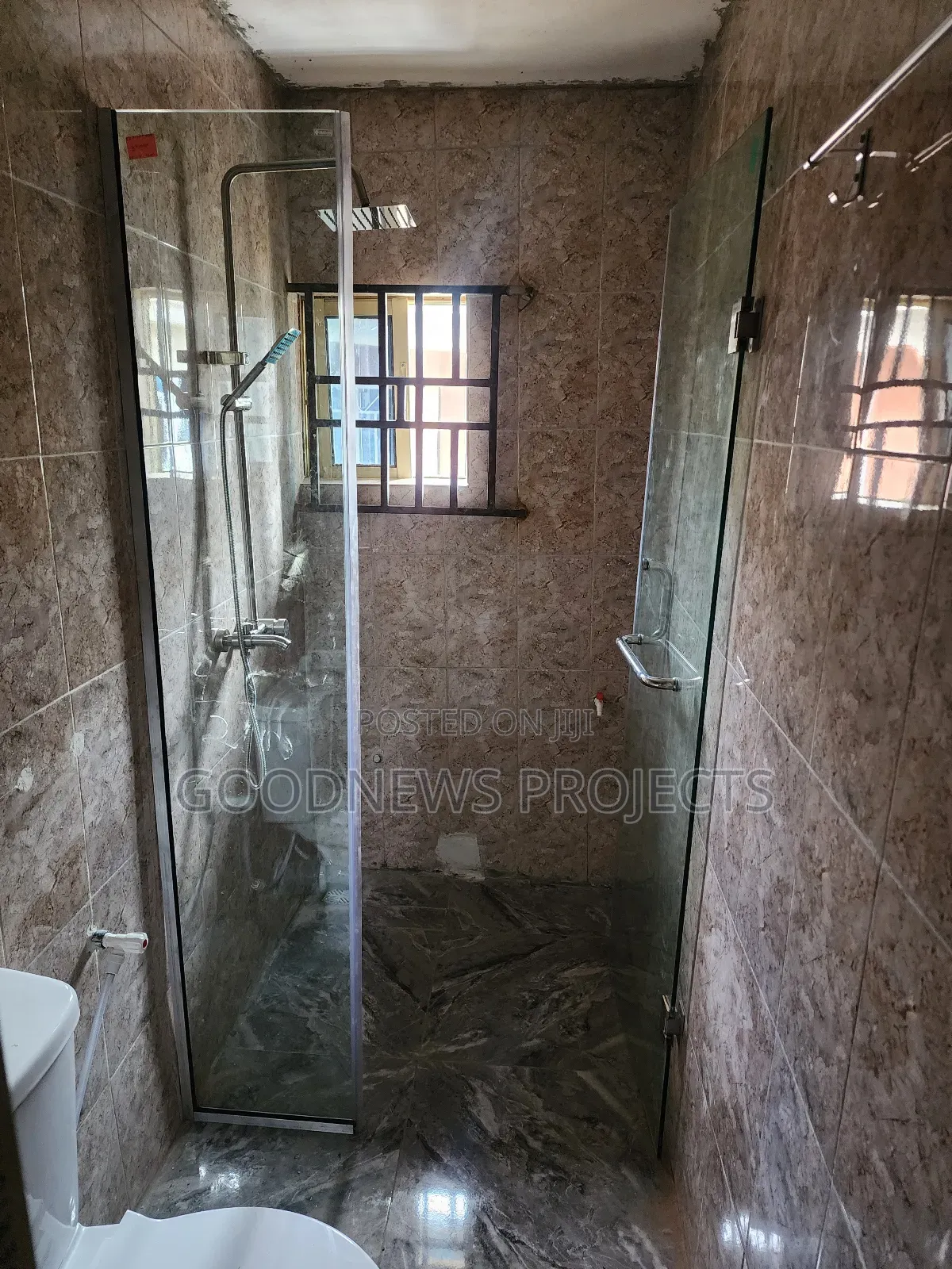 Frameless Plain Shower Glass