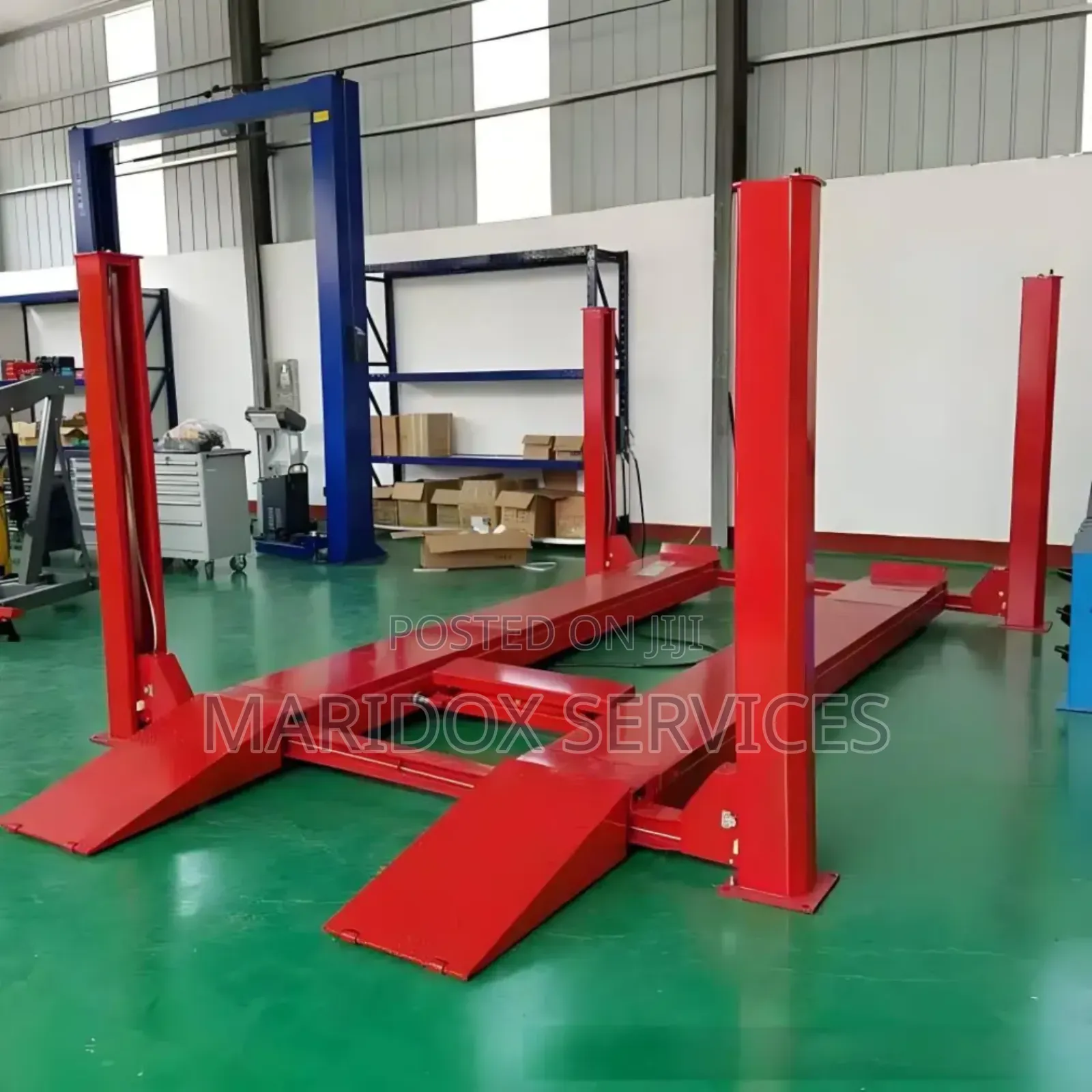 4pole Car Scissor Lifter 5tons