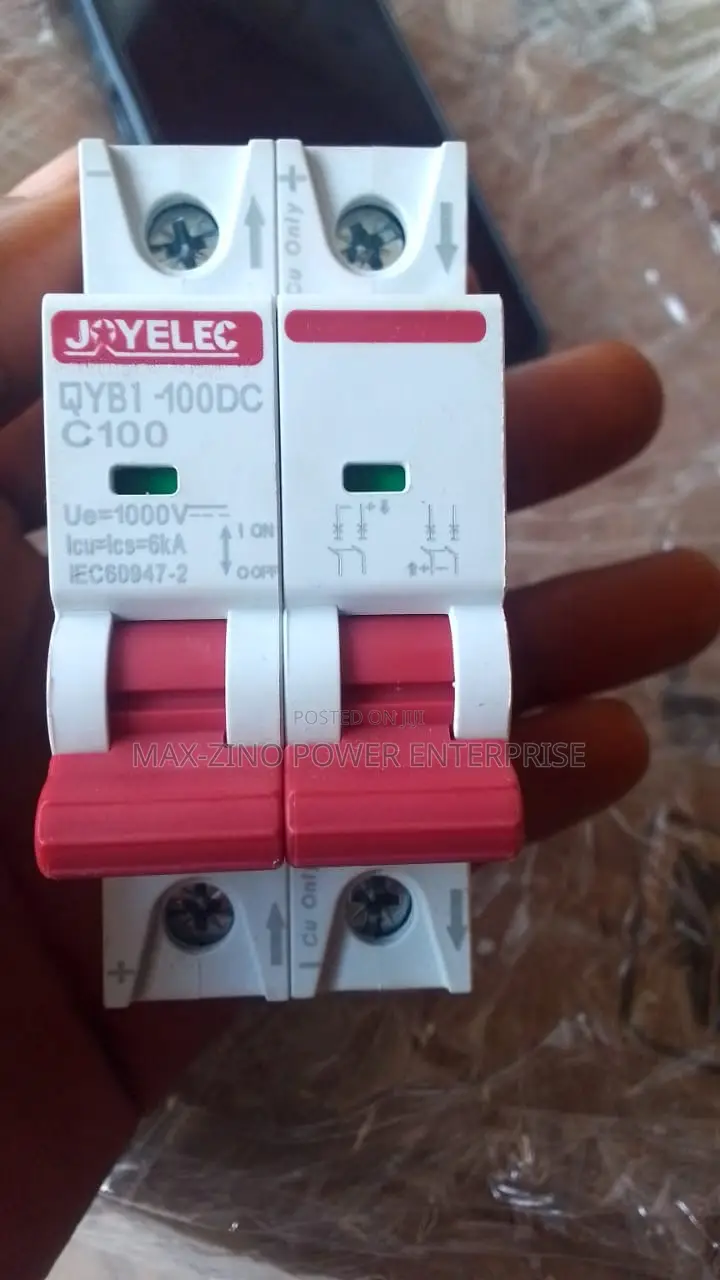 2 Pole Dc Breaker 63 Amps
