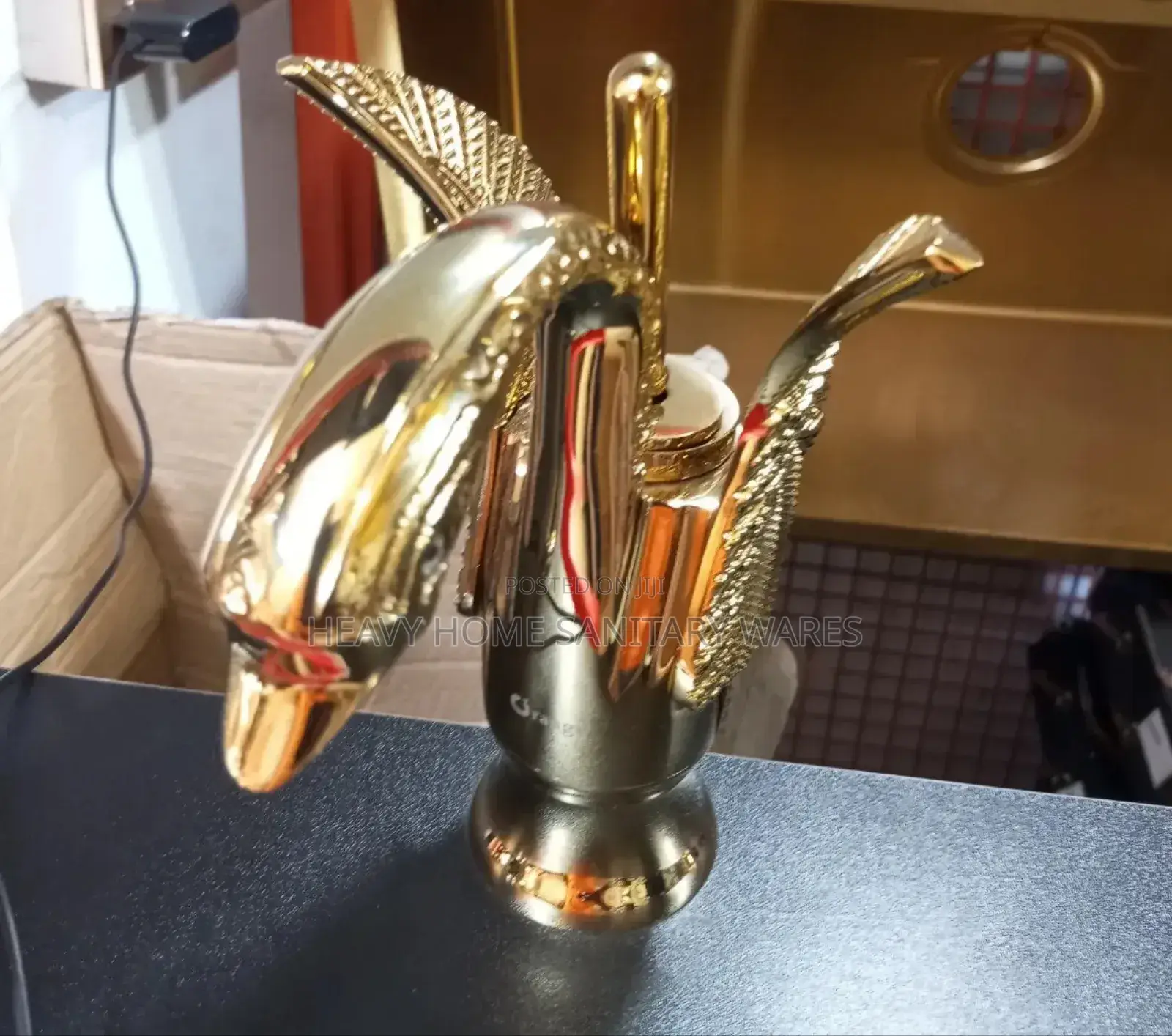 Golden Eagle Basin Mixer