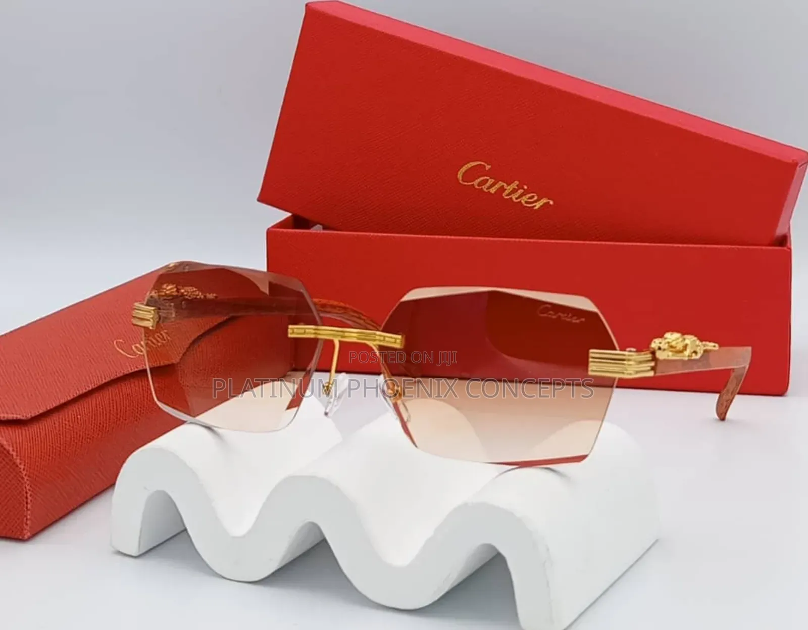 Fashion Cartier Glasses Full Boxed