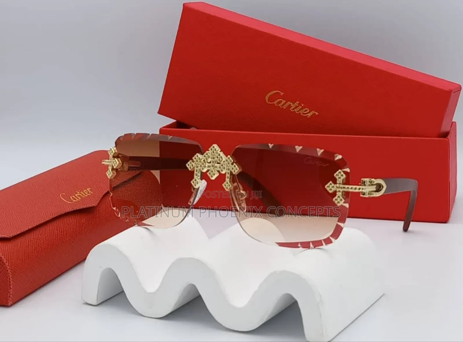 Fashion Cartier Glasses Full Boxed