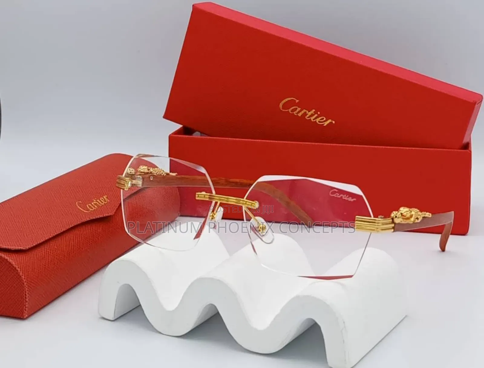 Fashion Cartier Glasses Full Boxed