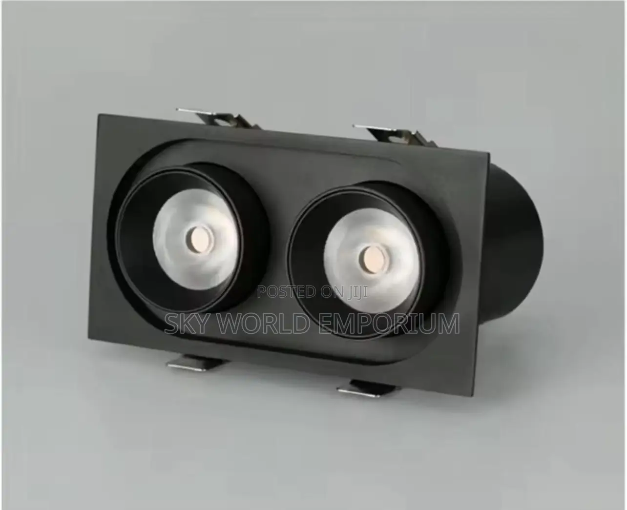 Led Recessed Downlight Stretchable Double Head Led Spotlight