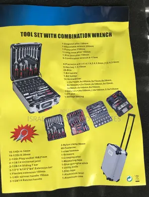 Complete Set Electrical and Mechanical Tools (Valsco 187 PCS )