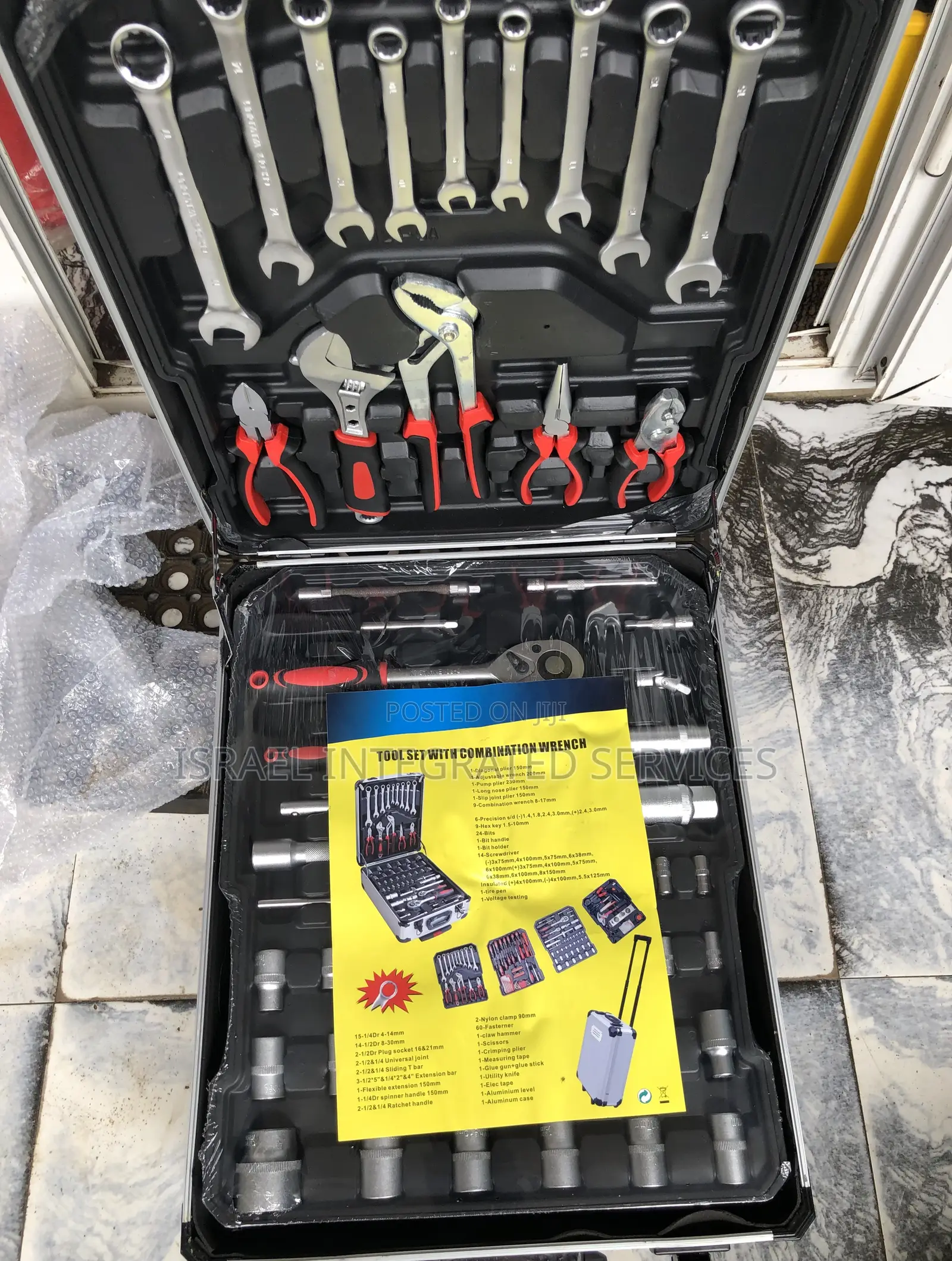 Complete Set Electrical and Mechanical Tools (Valsco 187 PCS )