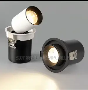 Led Recessed Downlights Stretchable Single Head Led Spotlight
