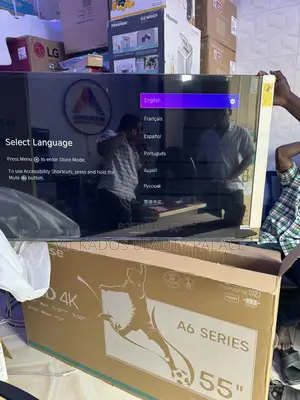 Hisense Uhd 4k Television 55” 55a6n
