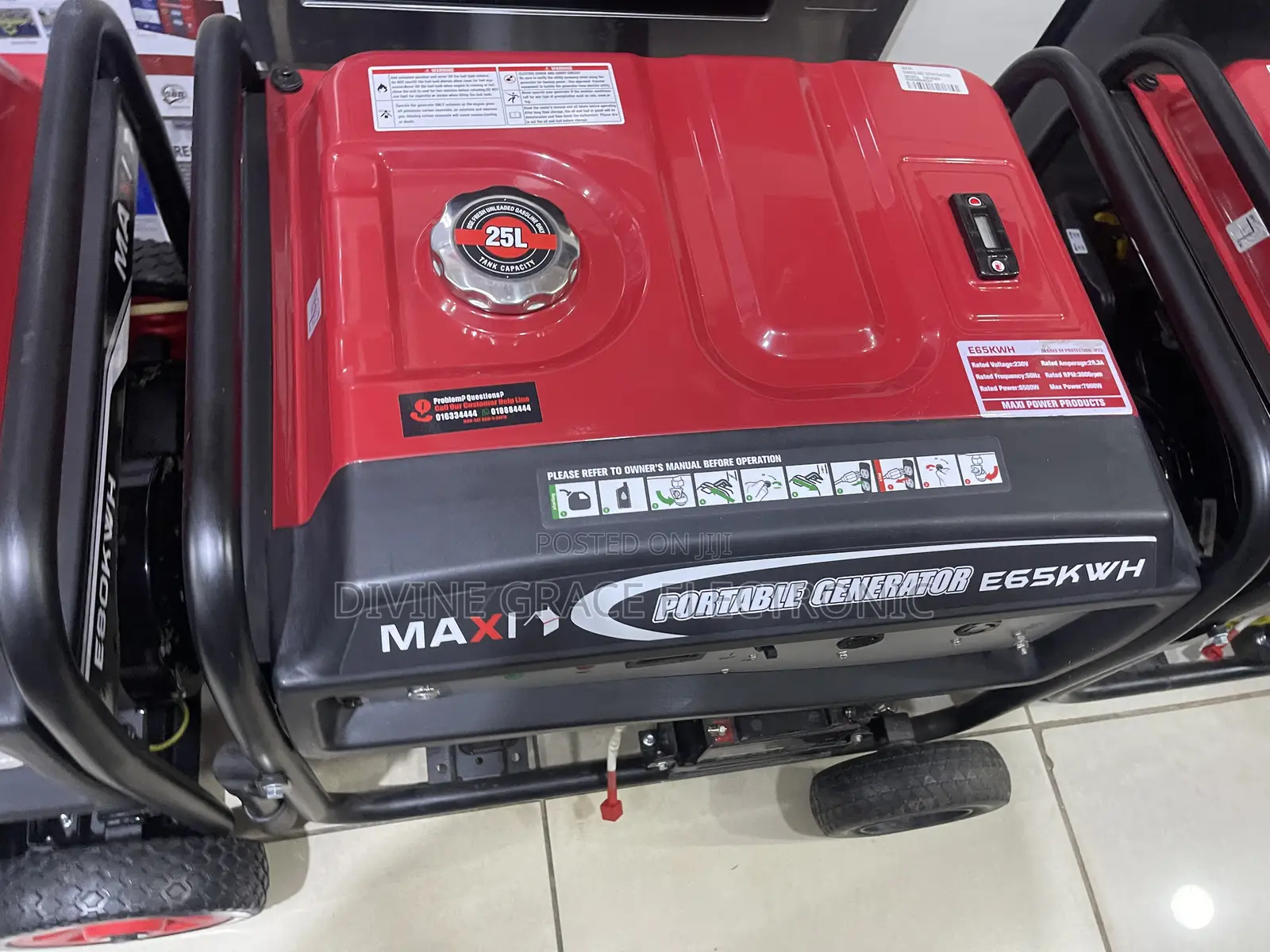 8.1kva Maxi Petrol Generator E
