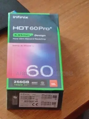 New Infinix Hot 60 Pro+ 128 GB Black