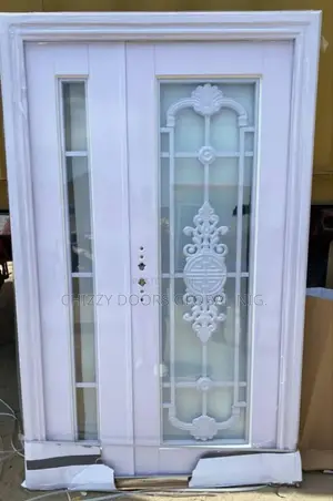 French Full Tampered Glass Door 7ft by 4ft