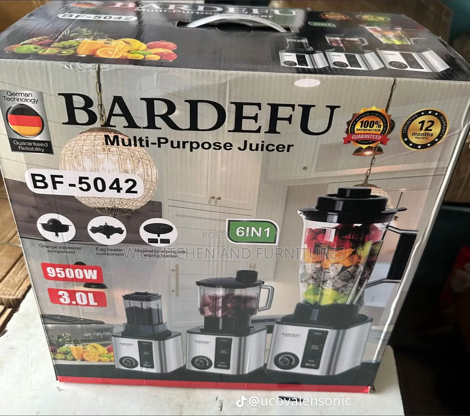 Bardefu Multi Purpose Blender 6 in 1