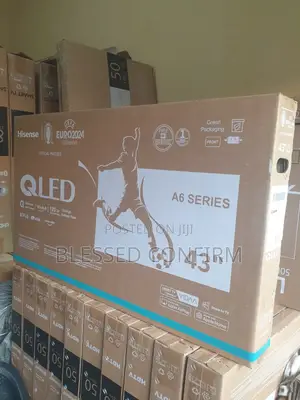 Hisense 43" Qled Smart Tv With Youtube and Netflix