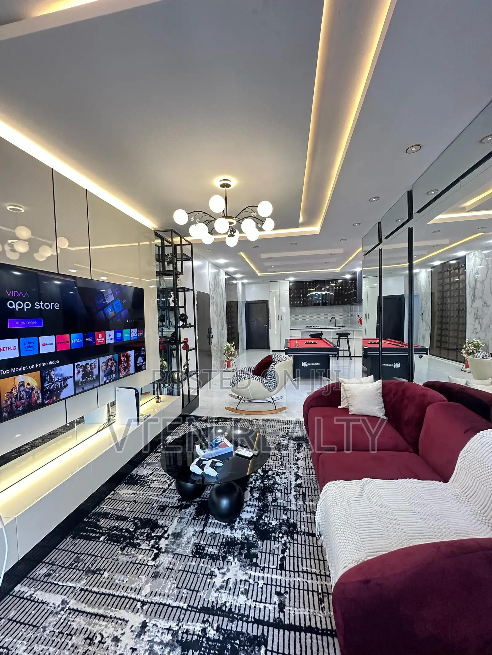 Aesthetically Pleasing 2bedroom With a Private Cinema