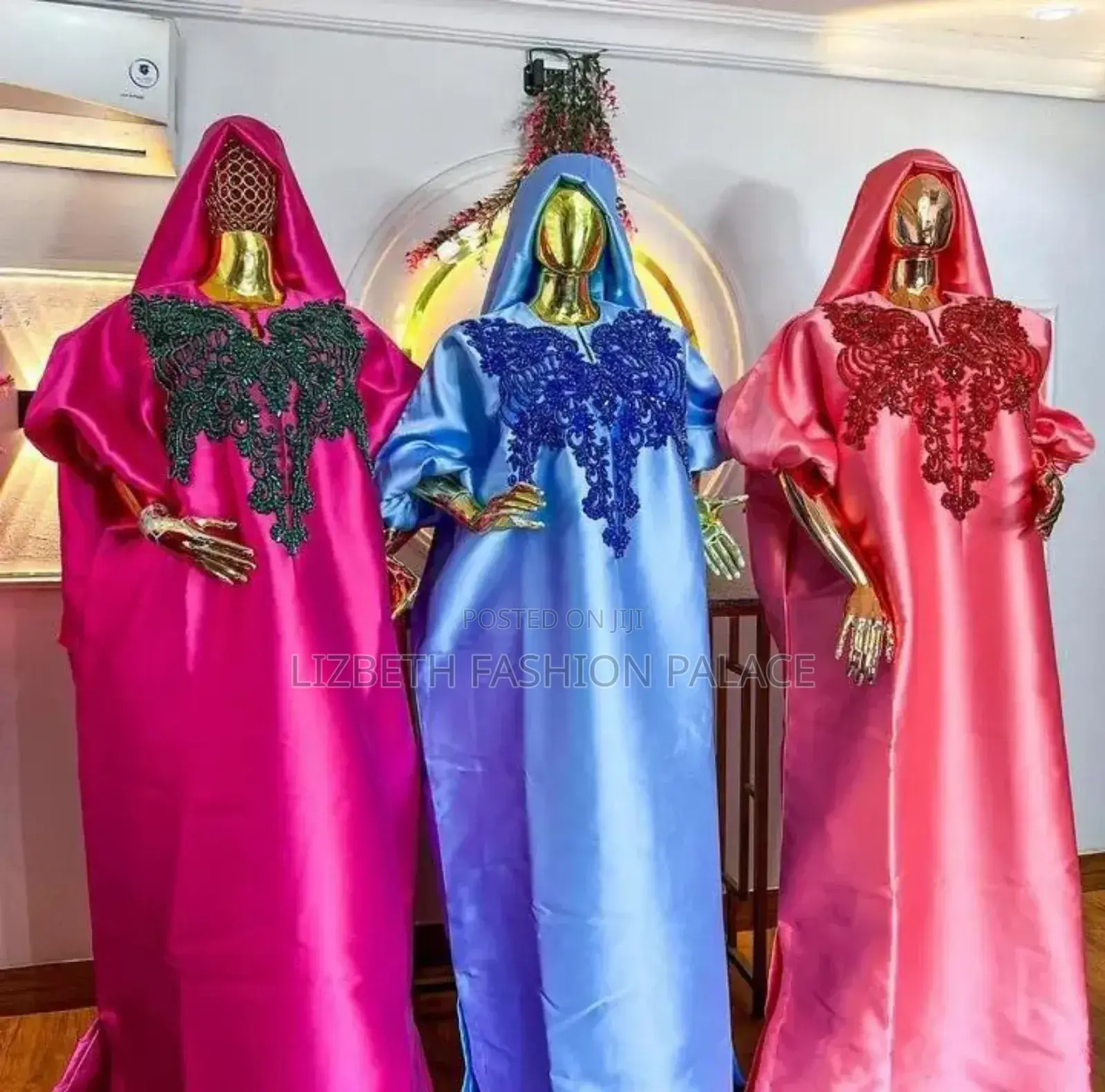 Damask/Brocade Boubou Gown