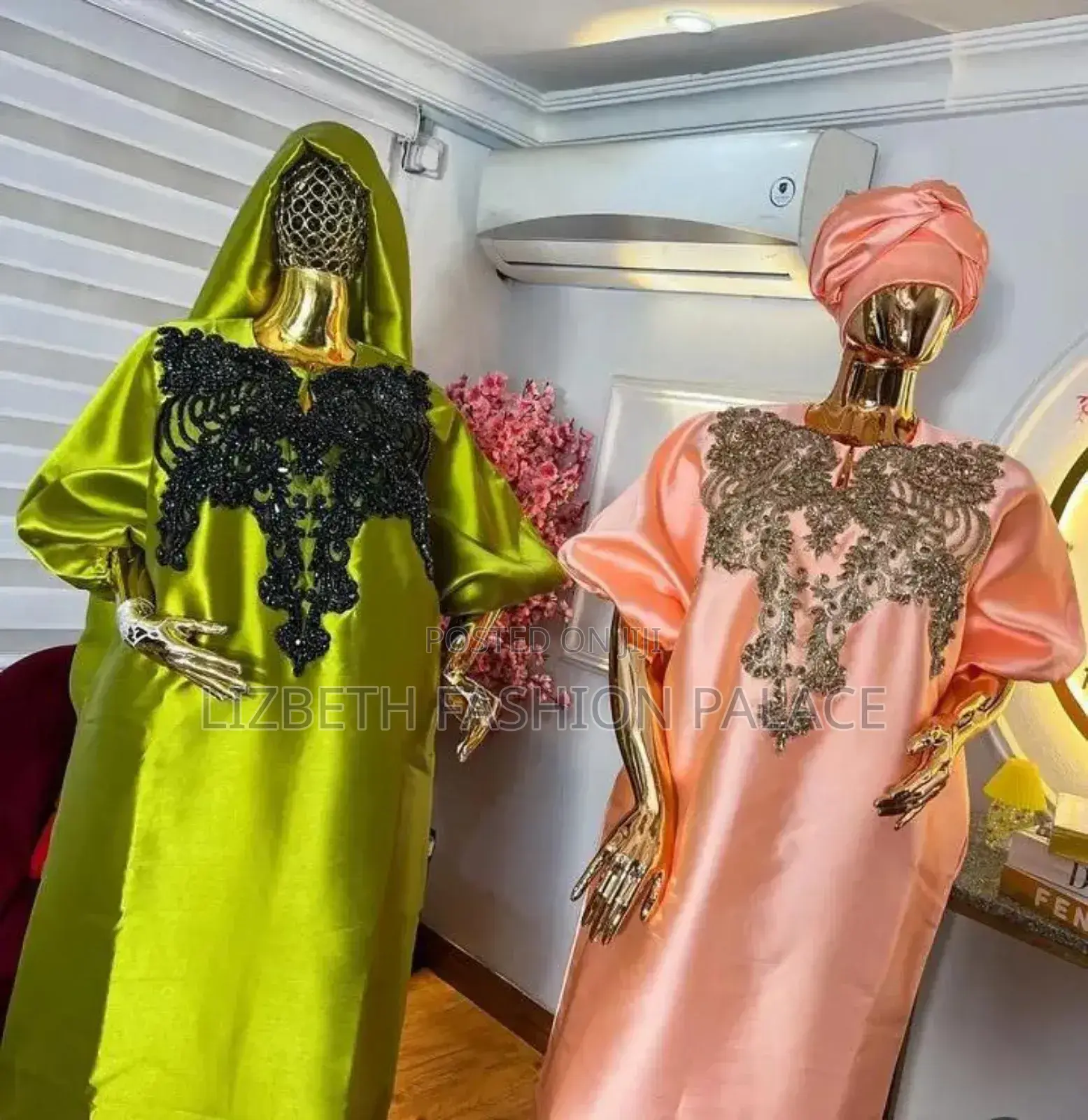 Damask/Brocade Boubou Gown