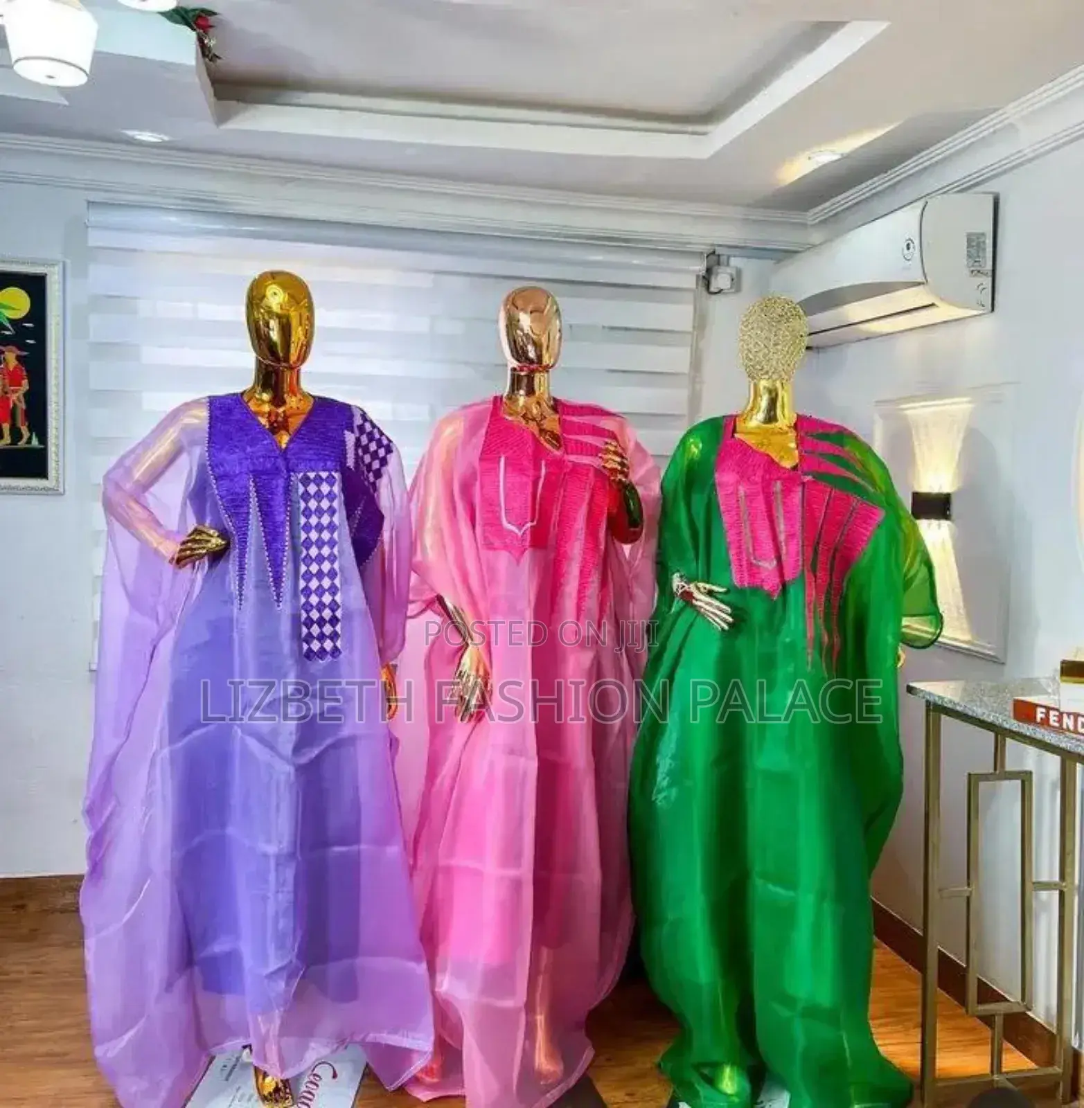 Damask/Brocade Boubou Gown