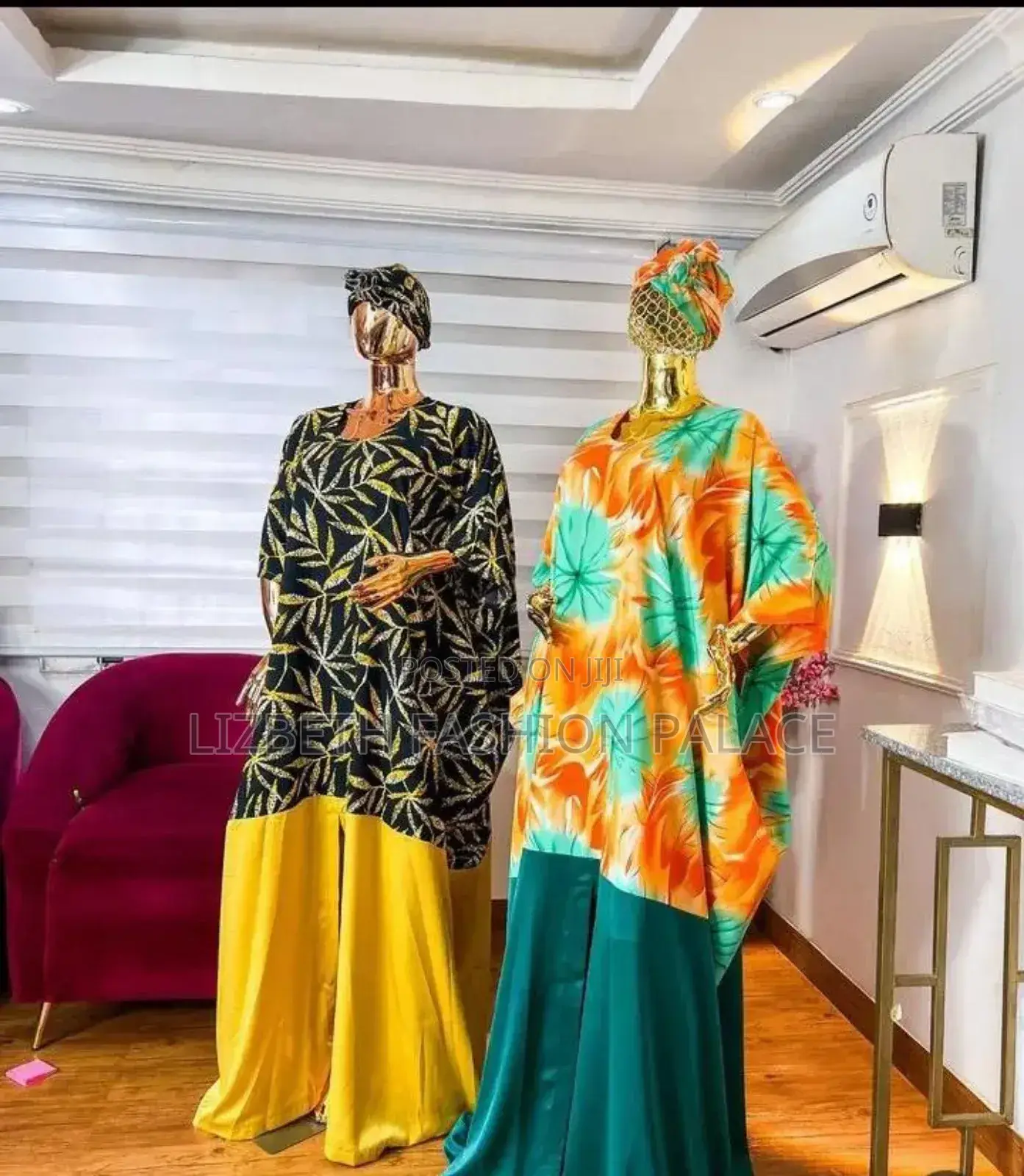Damask/Brocade Boubou Gown