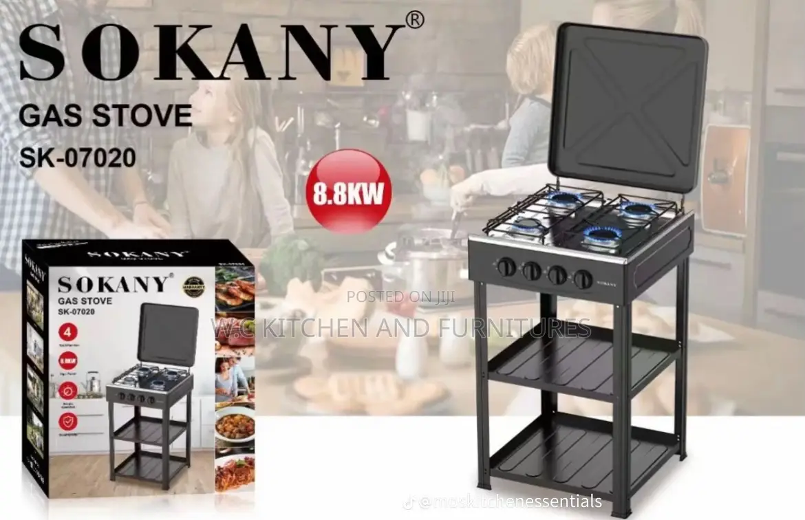 4 Burner Gas Cooker