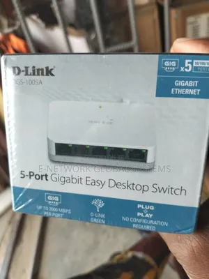 D-Link 5- Port Gigabit Easy Desktop Switch