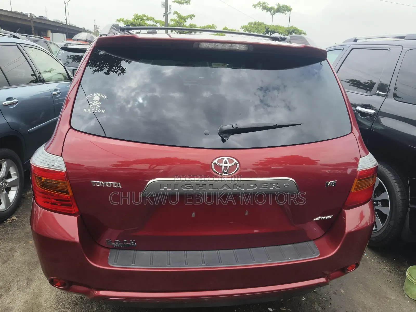 Toyota Highlander Limited 2010 Red