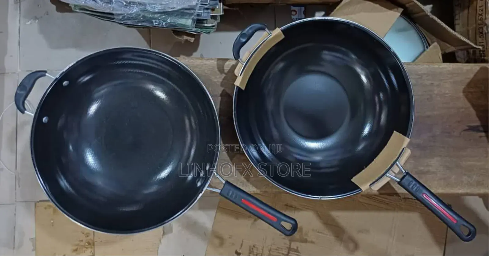 36cm Double Handle Fry Pan -