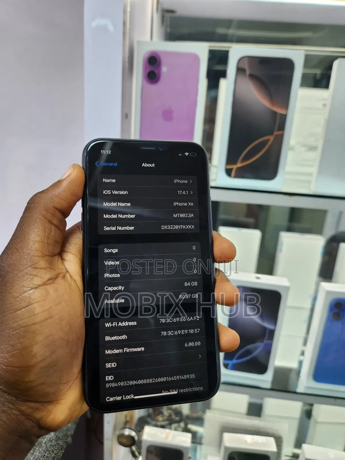 Apple iPhone XR 64 GB Black
