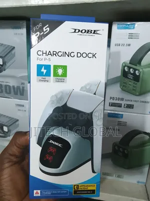 Dobe Ps5 Controller Dualsense Charging Dock Dual Usb Fast 5v